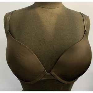 PARISA FE 34DDD Black Padded Underwire Bra EUC